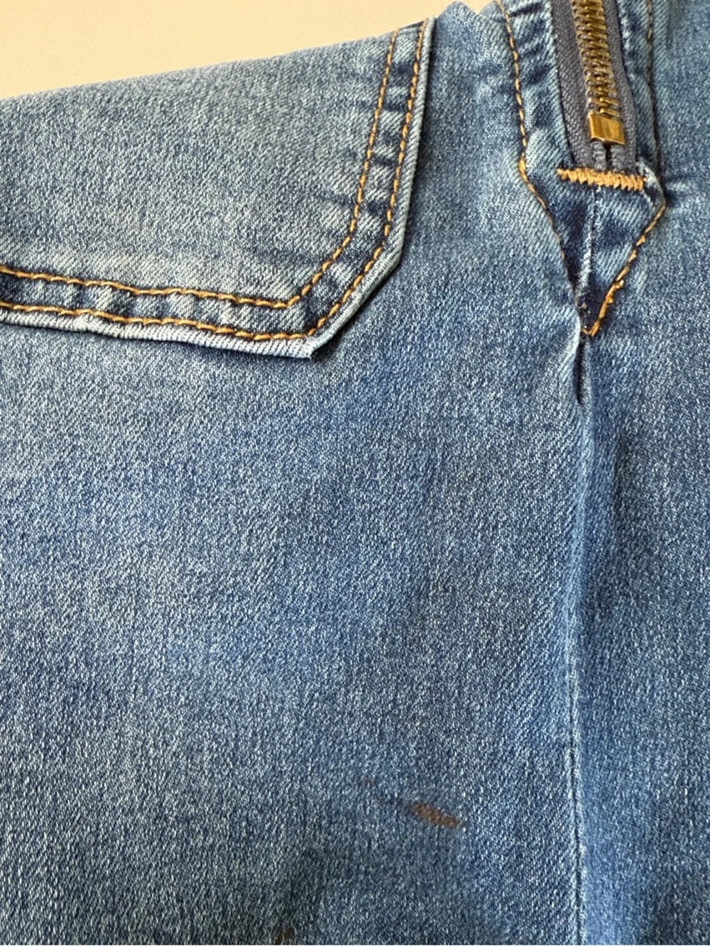 Free People Long Sleeve Denim Jumpsuit  size small